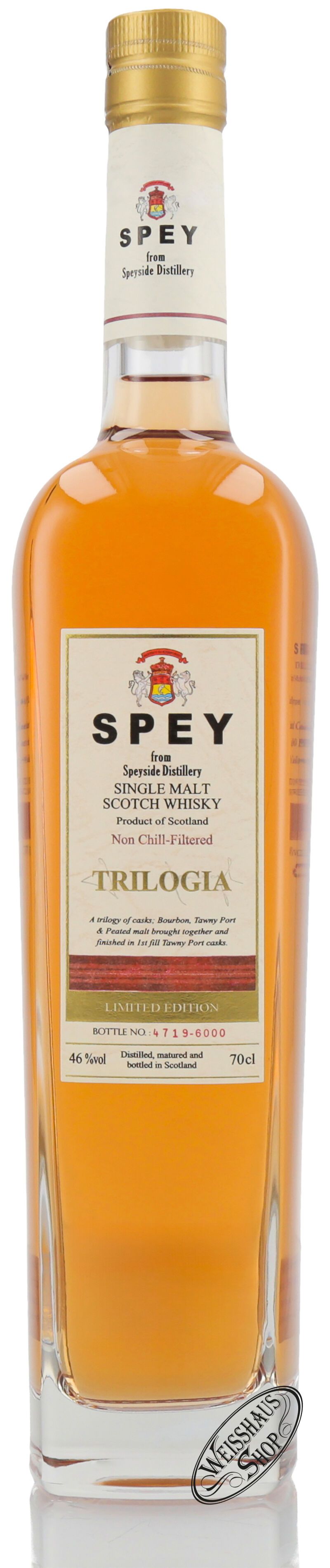 Spey Trilogia Whisky 46% vol. 0,70l Spey Trilogia Whisky 46% vol. 0,70l