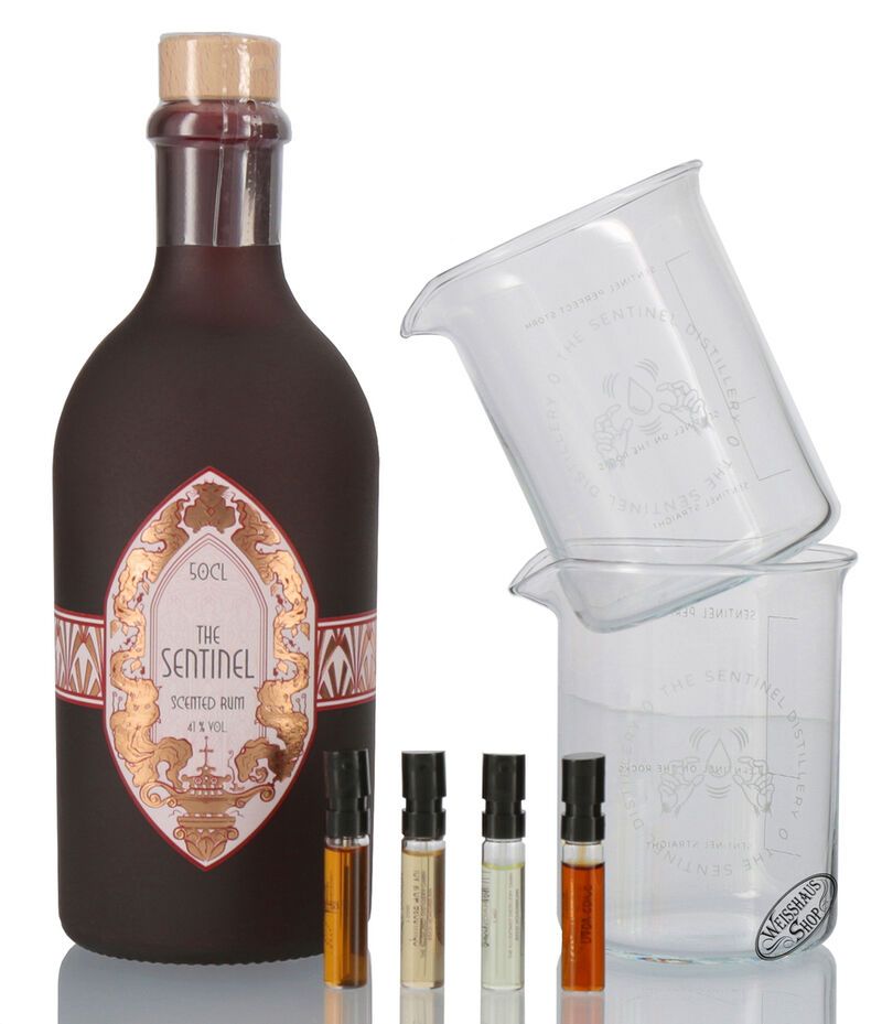 The Sentinel Scented Rum Geschenk-Set 41% vol. 0,50l