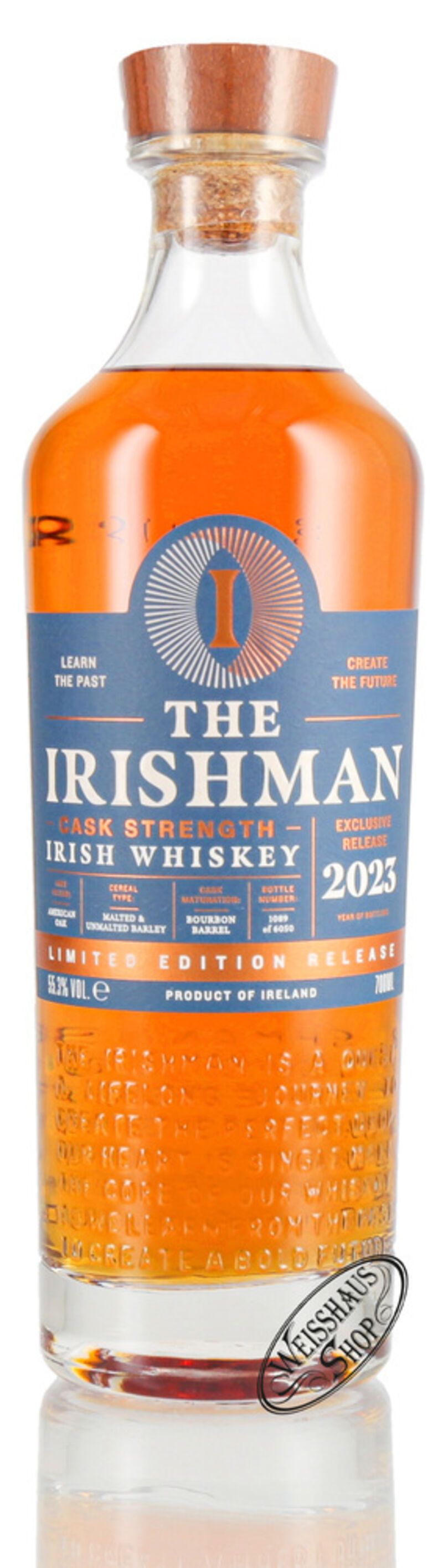 The Irishman Rare Cask Strength 2023 Irish Whiskey 55,3% vol. 0,70l The Irishman Rare Cask Strength 2023 Irish Whiskey 55,3% vol. 0,70l
