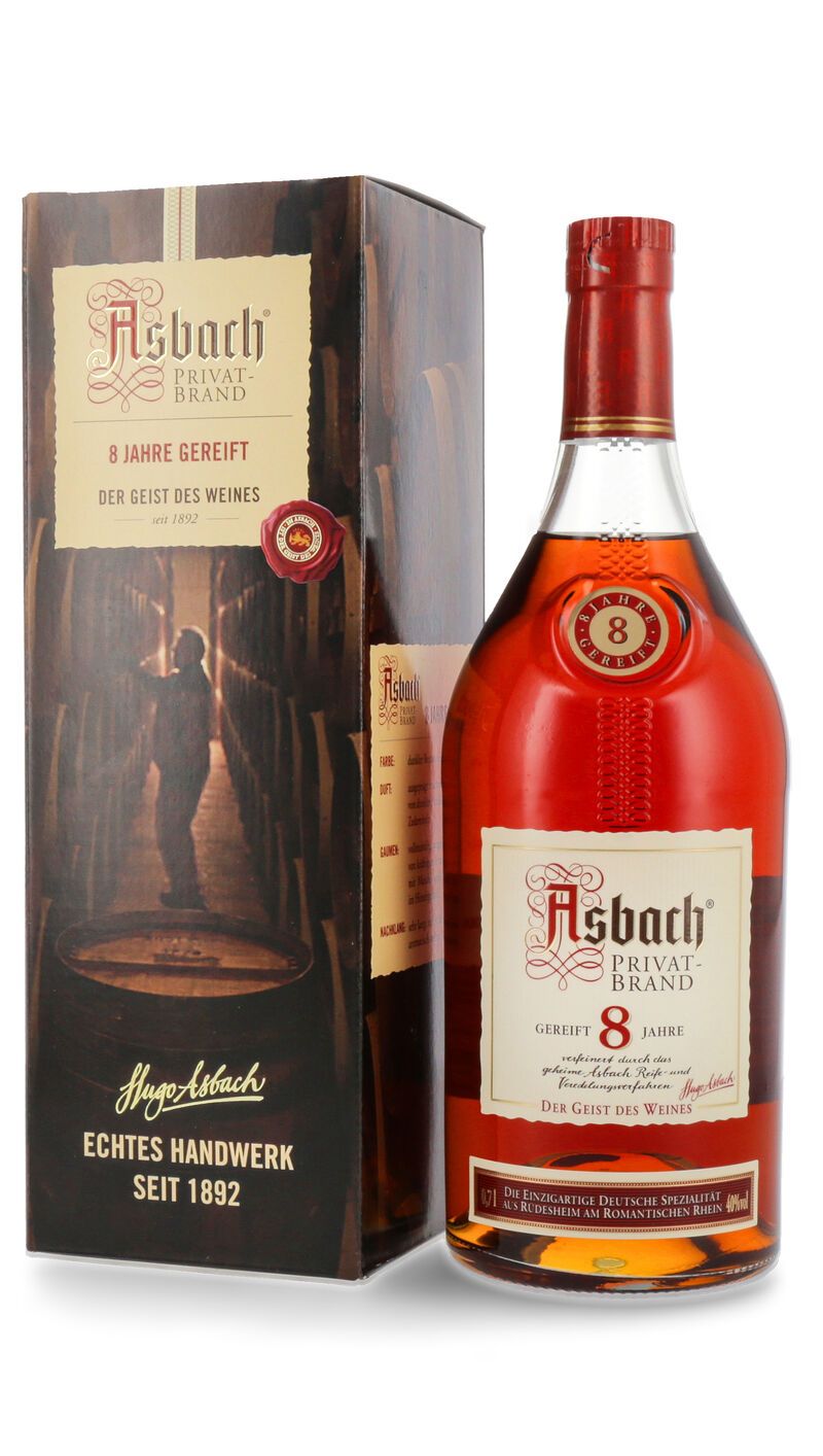 Asbach 8 YO Privatbrand 40% vol. 0,70l Asbach 8 YO Privatbrand 40% vol. 0,70l