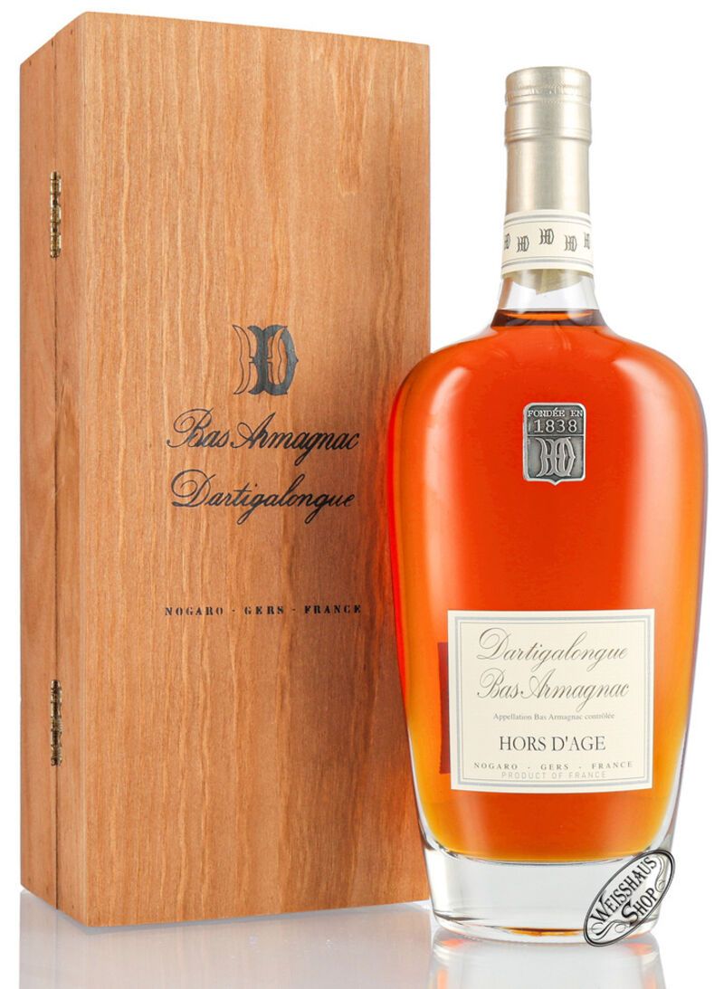 Dartigalongue Hors d'âge Armagnac 40% vol. 0,70l Dartigalongue Hors d'âge Armagnac 40% vol. 0,70l