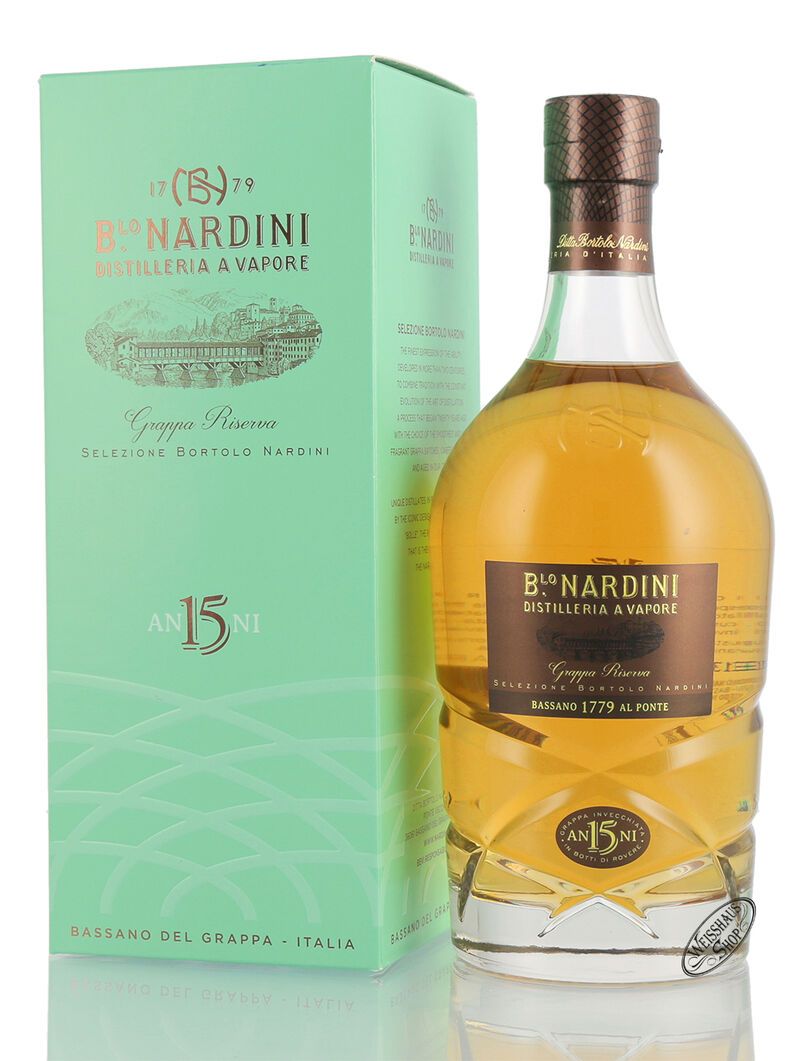 Nardini Grappa Riserva Selezione 15 anni 45% vol. 0,70l Nardini Grappa Riserva Selezione 15 anni 45% vol. 0,70l