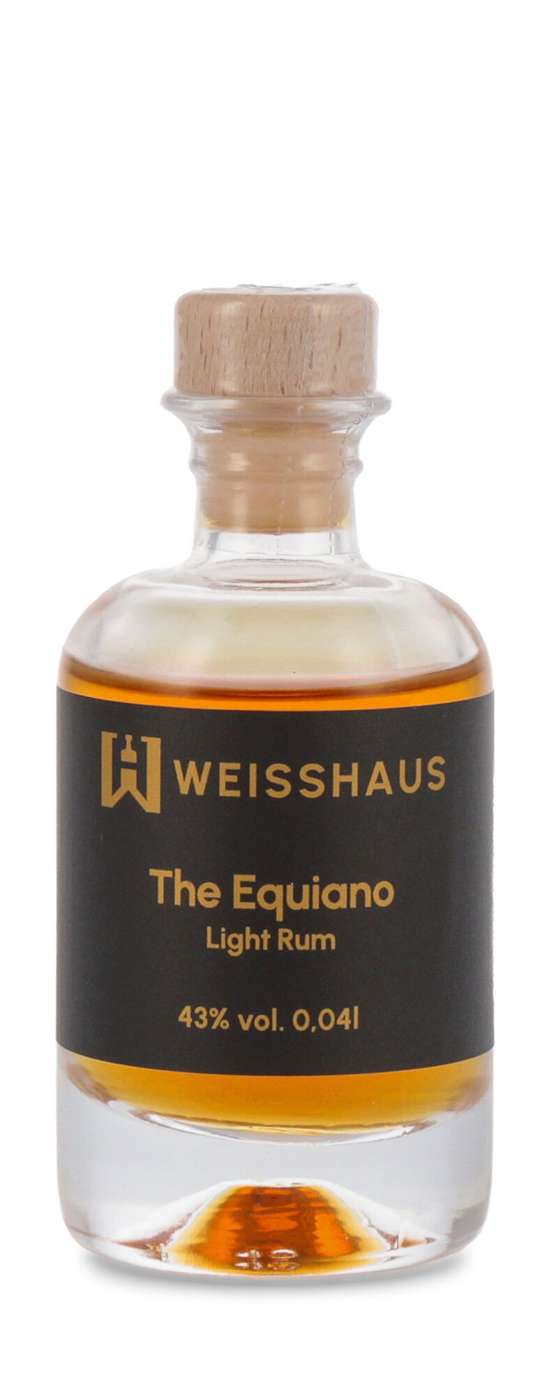 The Equiano Rum 43% vol. 0,04l Weisshaus Sample