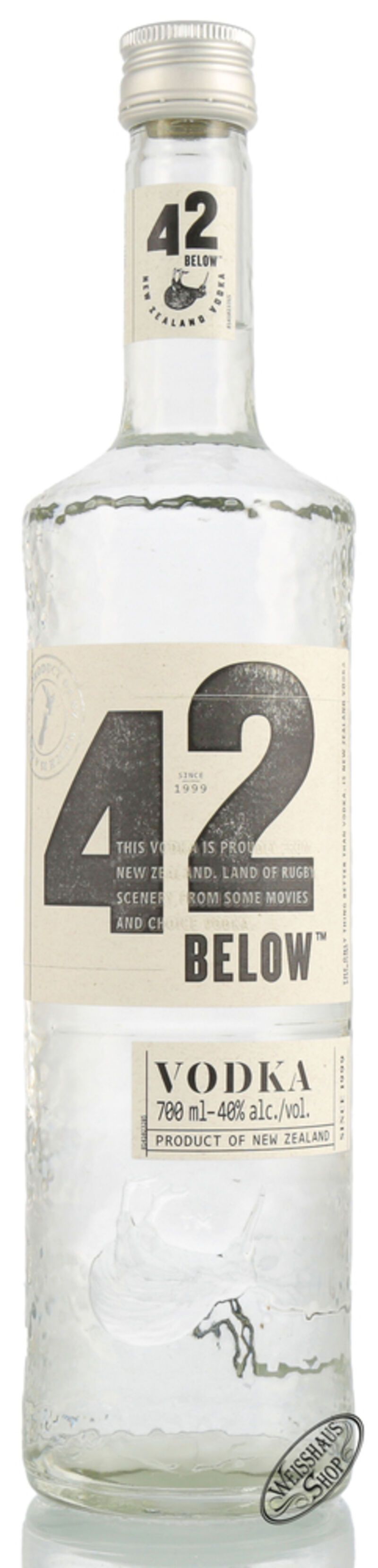 42 Below Pure Vodka 40% vol. 0,70l