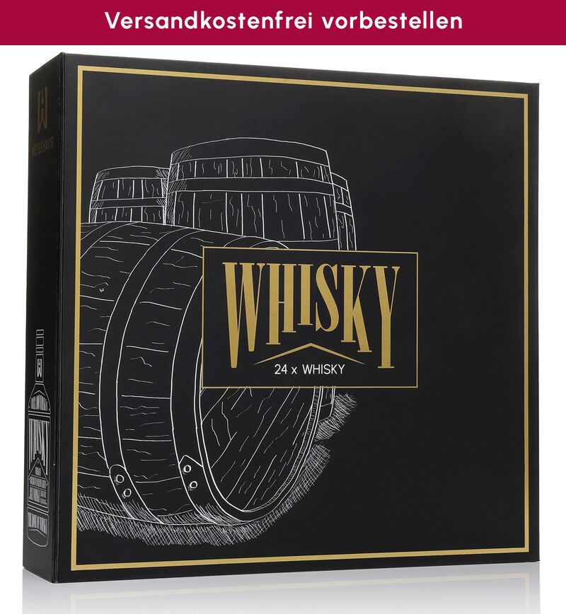 Weisshaus Whisky Adventskalender 24 x 0,03l
