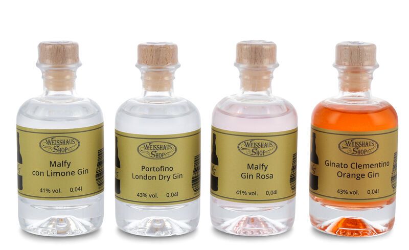 Taste and Match - Bella Gintaly 4 x 0,04l Weisshaus Sample Set