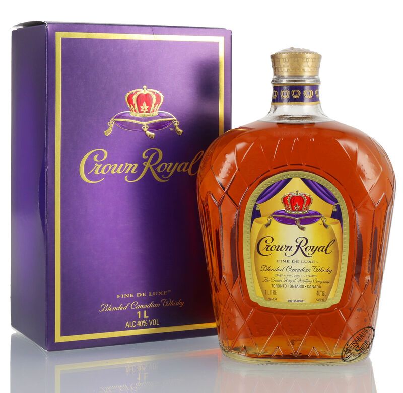 Crown Royal Canadian Whisky 40% vol. 1,0l Crown Royal Canadian Whisky 40% vol. 1,0l