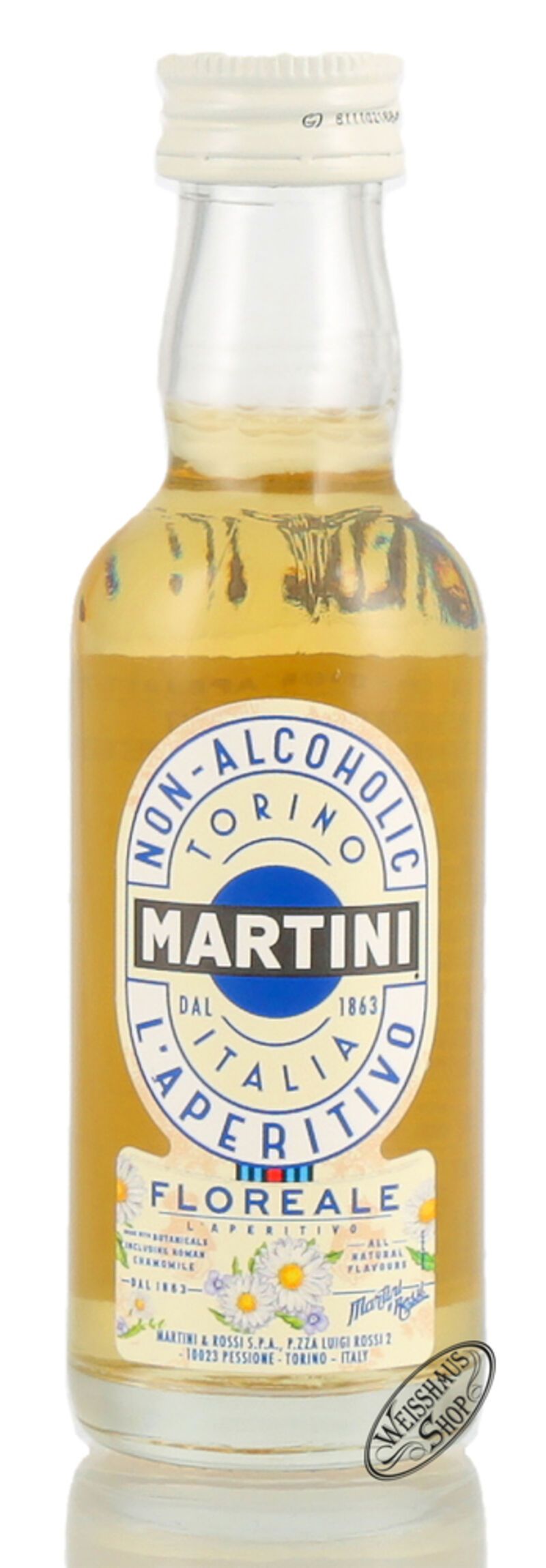 Martini Floreale alkoholfreier Aperitif 0,05l Miniatur Weisshaus Shop