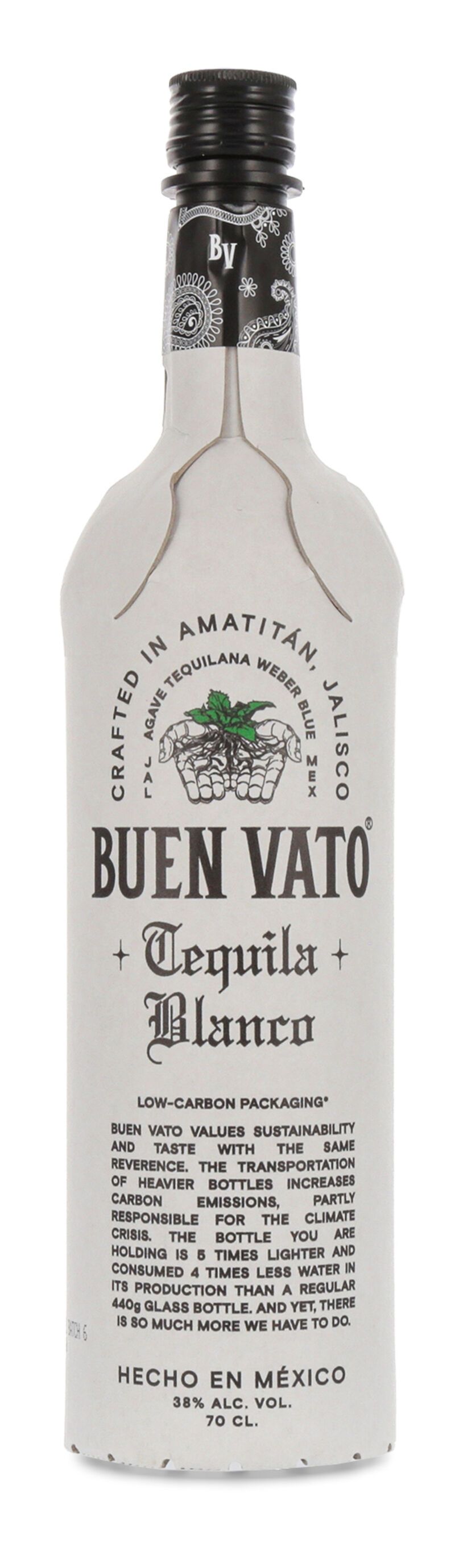 Buen Vato Tequila Blanco 38% vol. 0,70l
