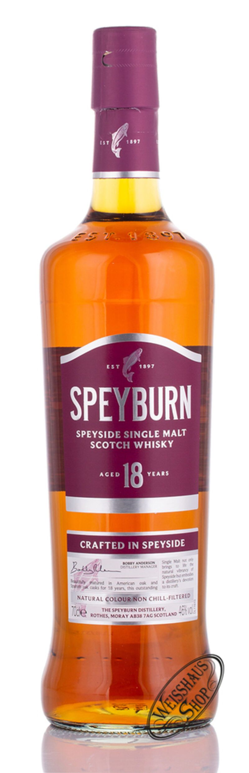 Speyburn 18 YO Whisky 46% vol. 0,70l Speyburn 18 YO Whisky 46% vol. 0,70l