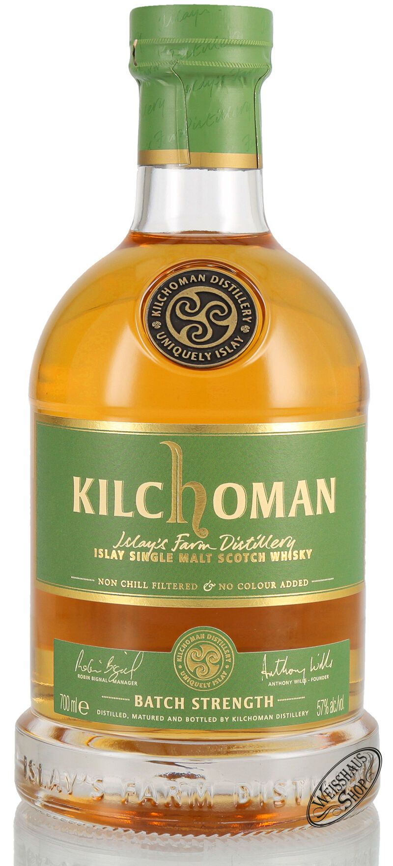 Kilchoman Batch Strength Islay Whisky 57% vol. 0,70l Kilchoman Batch Strength Islay Whisky 57% vol. 0,70l