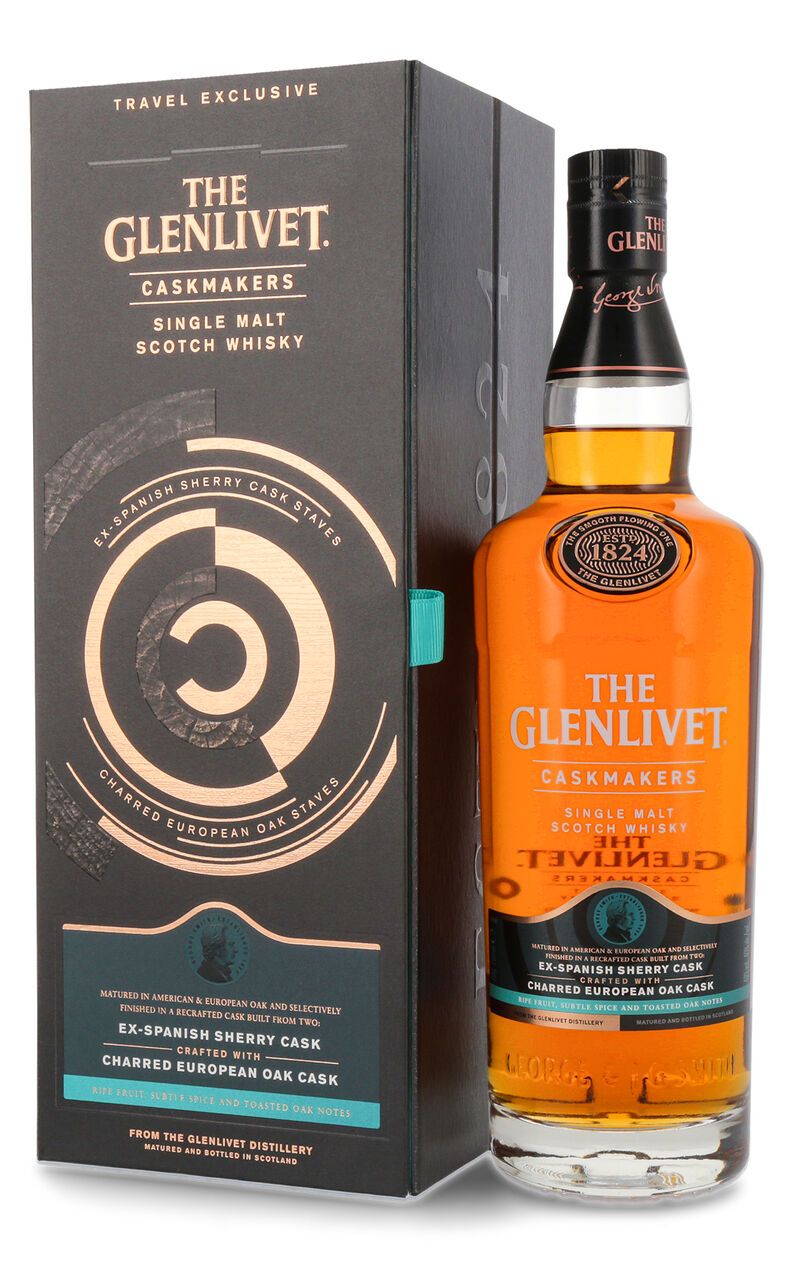 The Glenlivet Caskmakers Whisky 40% vol. 0,70l