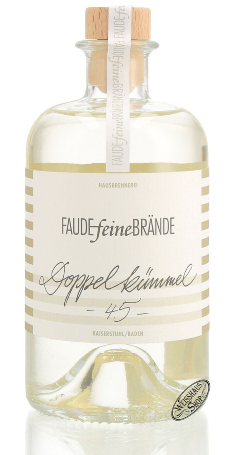 Faude feine Brände Doppelkümmel Geist 45% vol. 0,50l Faude feine Brände Doppelkümmel Geist 45% vol. 0,50l