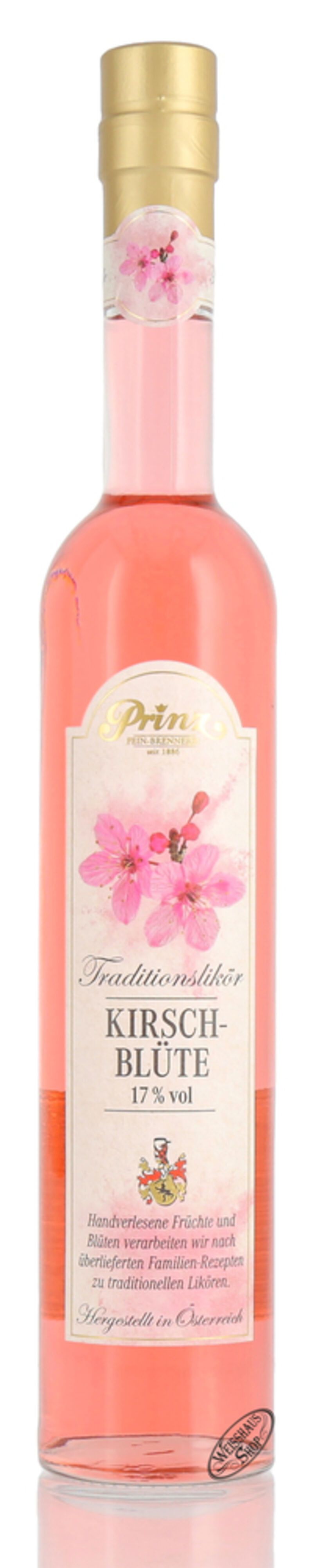 Prinz Kirschblüten Likör 17% vol. 0,50l Prinz Kirschblüten Likör 17% vol. 0,50l