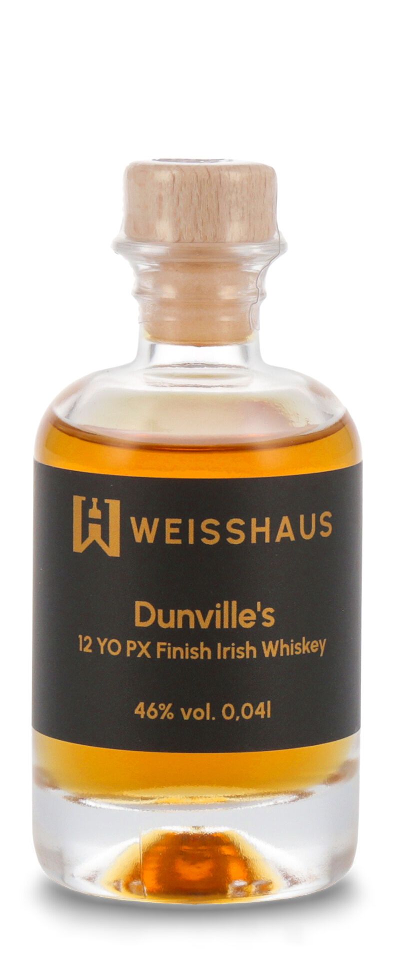 Dunville's 12 YO PX Finish Irish Whiskey 46% vol. 0,04l Weisshaus Sample