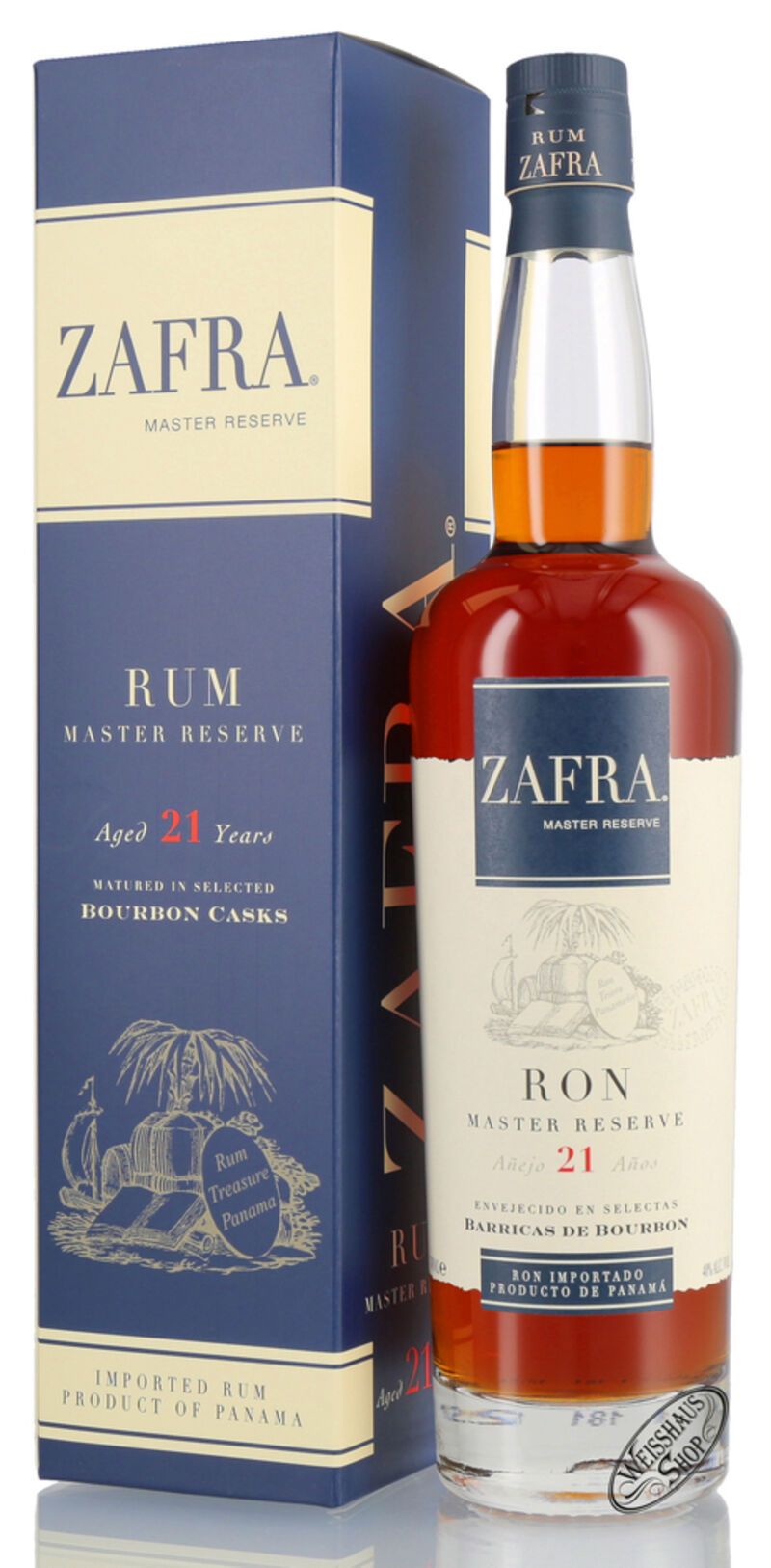 Zafra Master Reserve 21 YO Rum 40% vol. 0,70l Zafra Master Reserve 21 YO Rum 40% vol. 0,70l