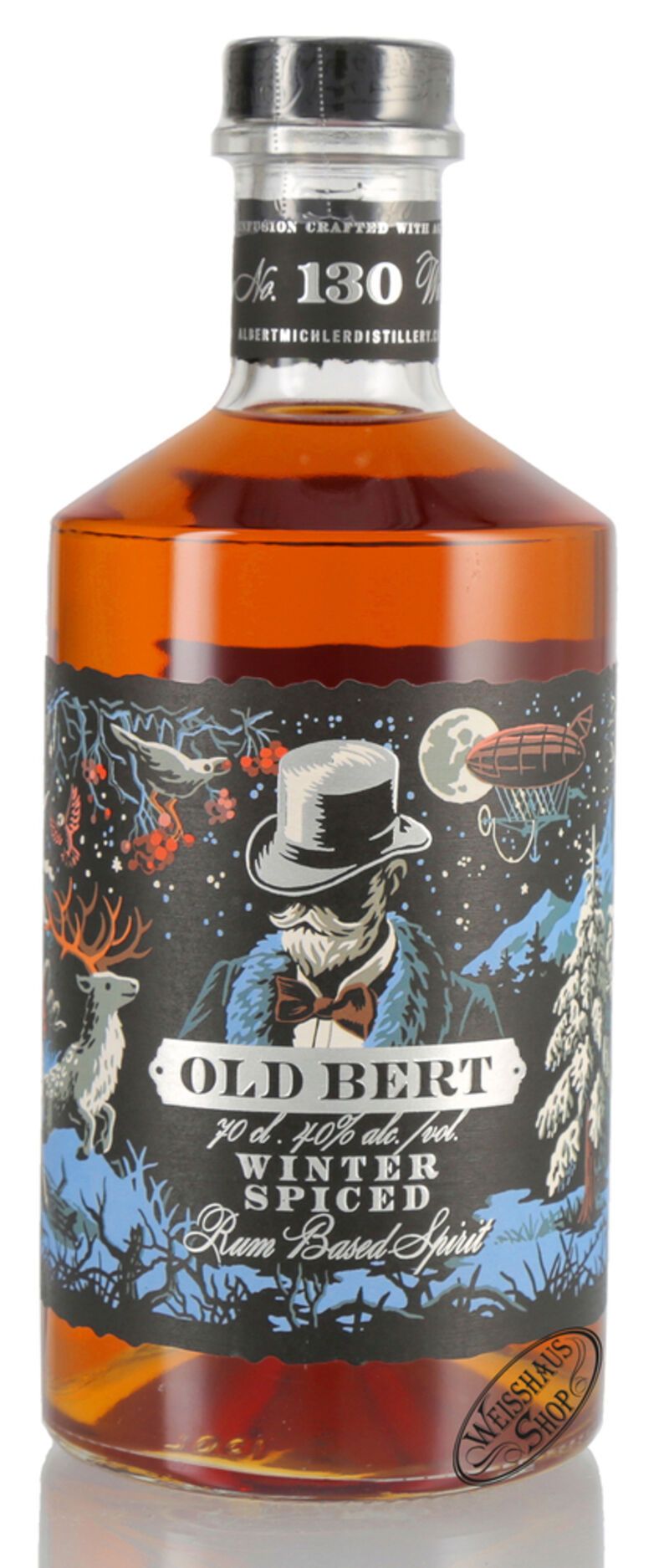 Old Bert Jamaican Winter Spiced Rum 40% vol. 0,70l