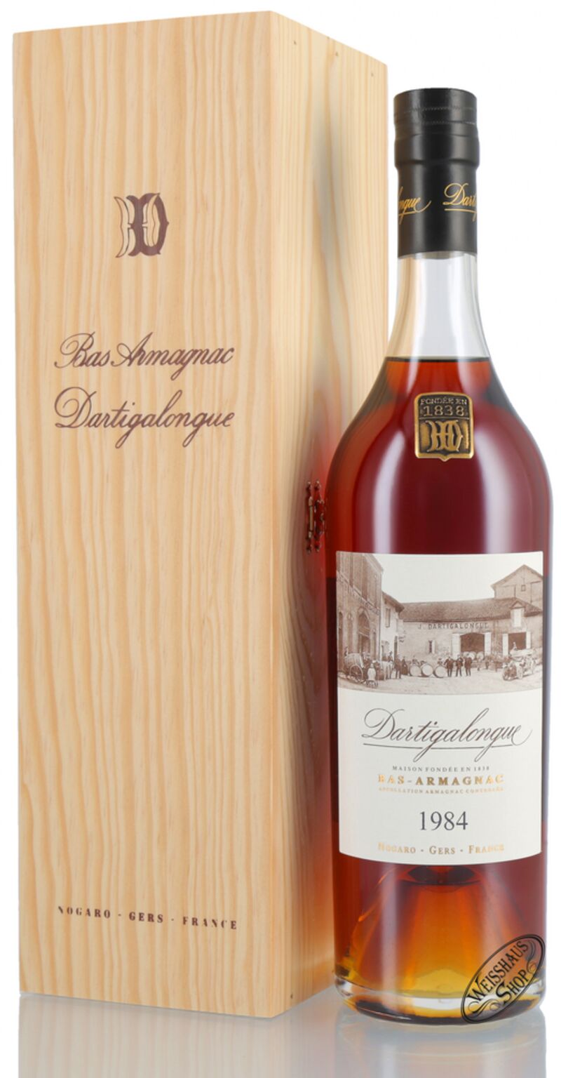 Dartigalongue Vintage 1984 Armagnac 40% vol. 0,70l Dartigalongue Vintage 1984 Armagnac 40% vol. 0,70l