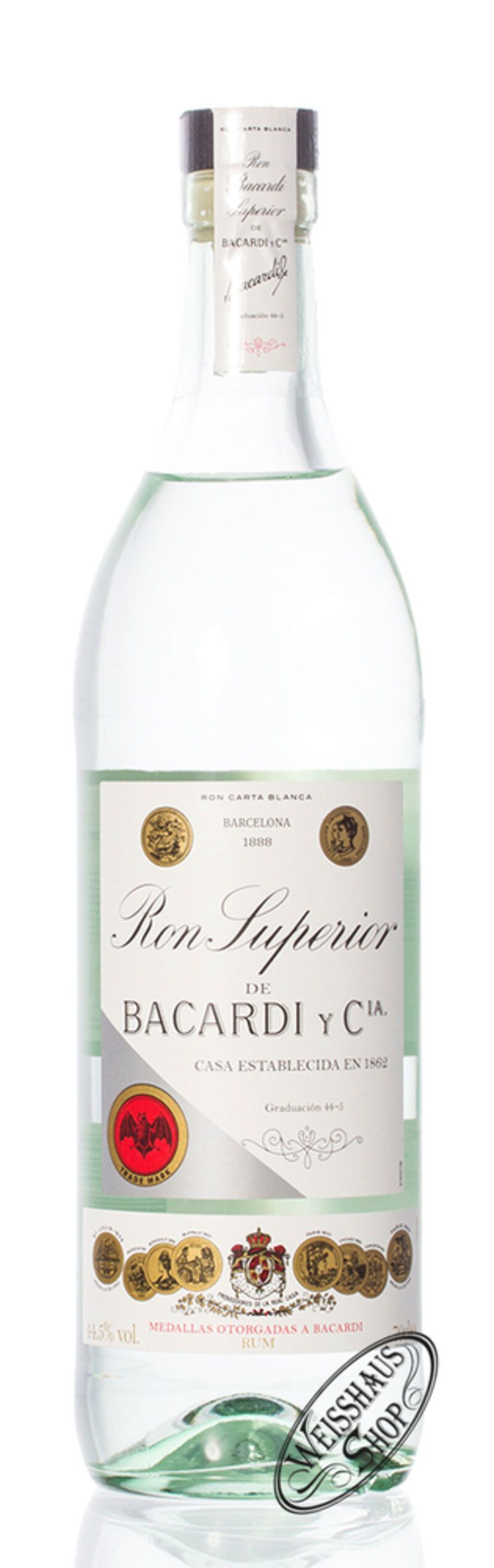 Bacardi Ron Superior Heritage 44,5% vol. 0,70l Bacardi Ron Superior Heritage 44,5% vol. 0,70l