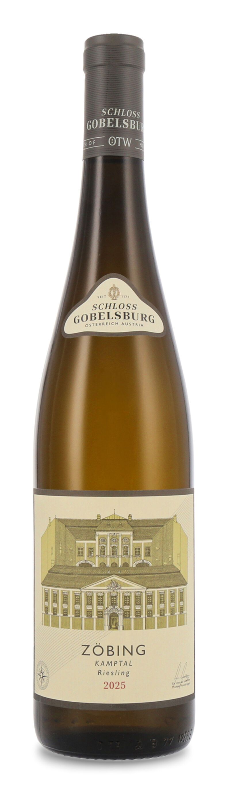 Schlosskellerei Gobelsburg Zöbing Riesling 2025 13% vol. 0,75l B-Ware