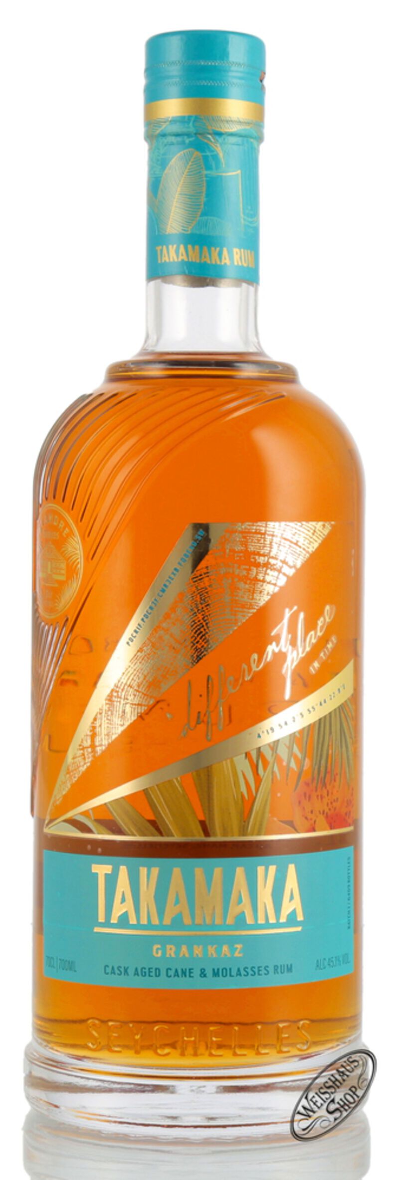 Takamaka St. André Grankaz Rum 45,1% vol. 0,70l Takamaka St. André Grankaz Rum 45,1% vol. 0,70l