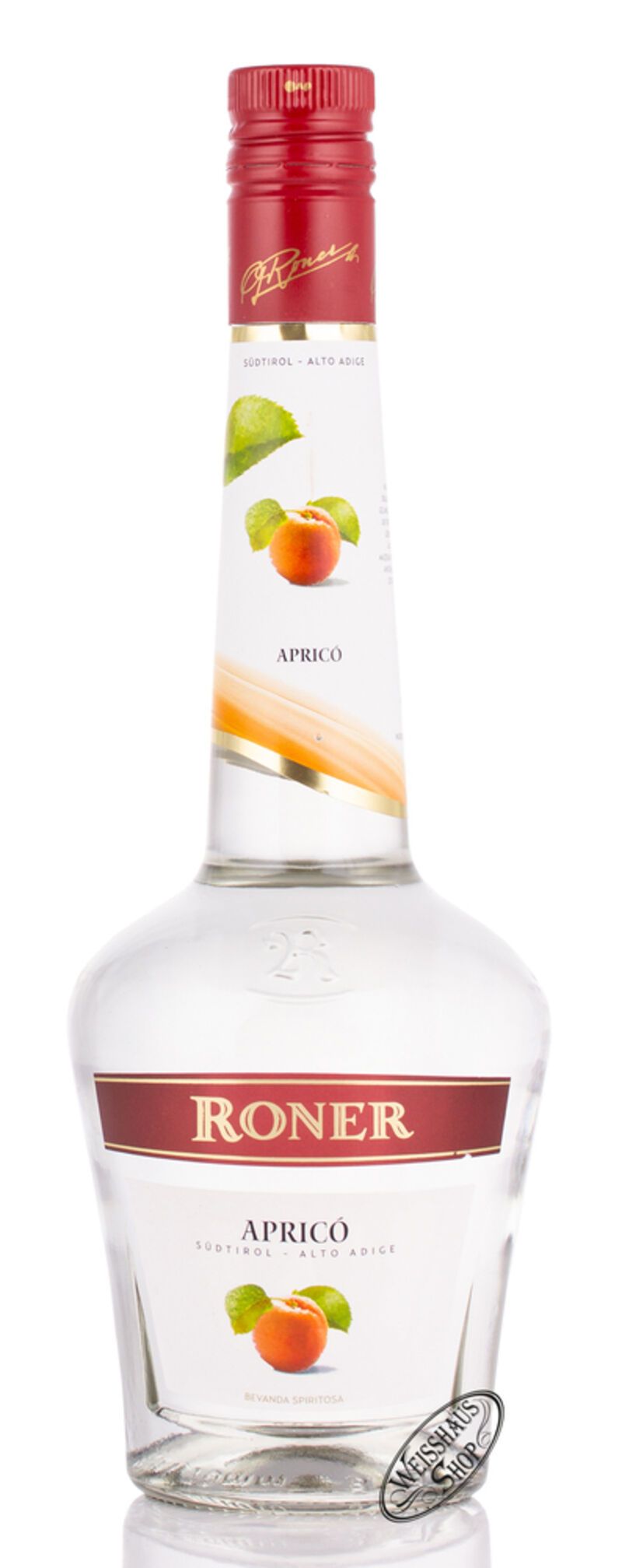Roner Aprico Marillenbrand 40% vol. 0,70l Roner Aprico Marillenbrand 40% vol. 0,70l