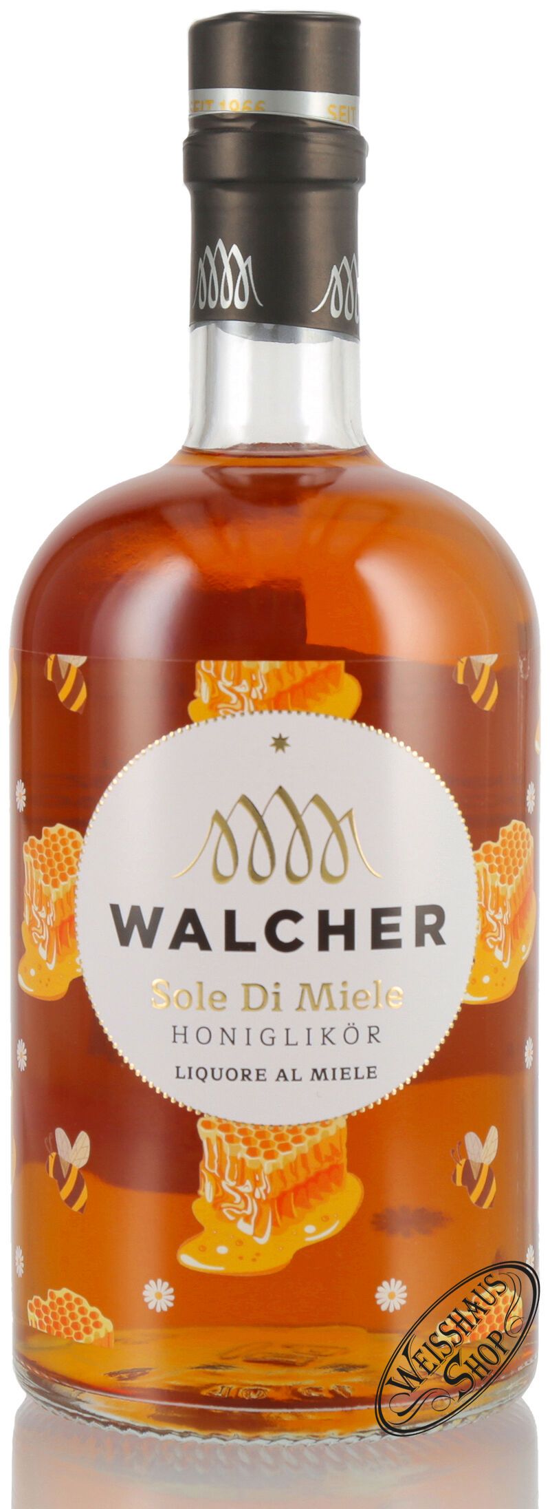 Walcher Sole di Miele Honiglikör 38% vol. 0,70l Walcher Sole di Miele Honiglikör 38% vol. 0,70l