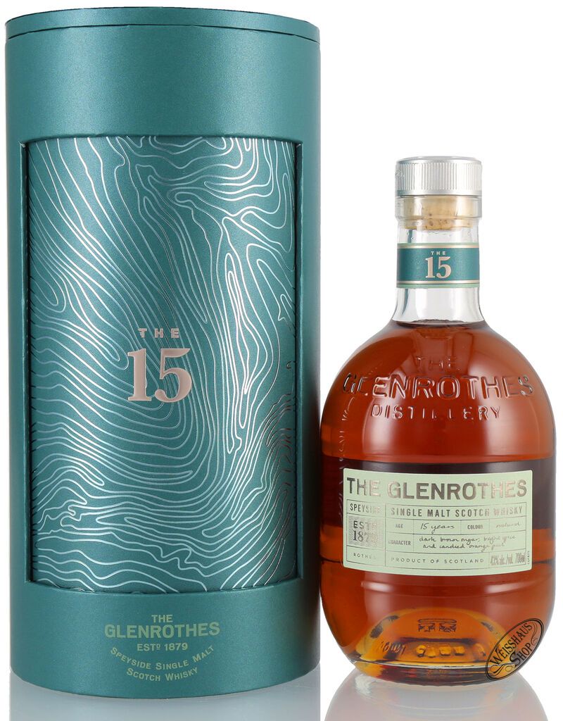 The Glenrothes 15 YO Whisky 43% vol. 0,70l B-Ware