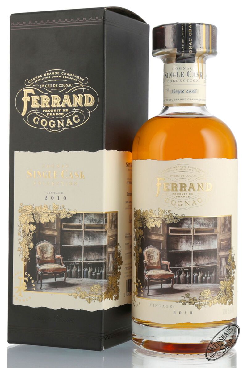 Ferrand Cognac Single Cask Vintage 2010 Weisshaus Shop Edition 65,5% vol. 0,70l Ferrand Cognac Single Cask Vintage 2010 Weisshaus Shop Edition 65,5% vol. 0,70l