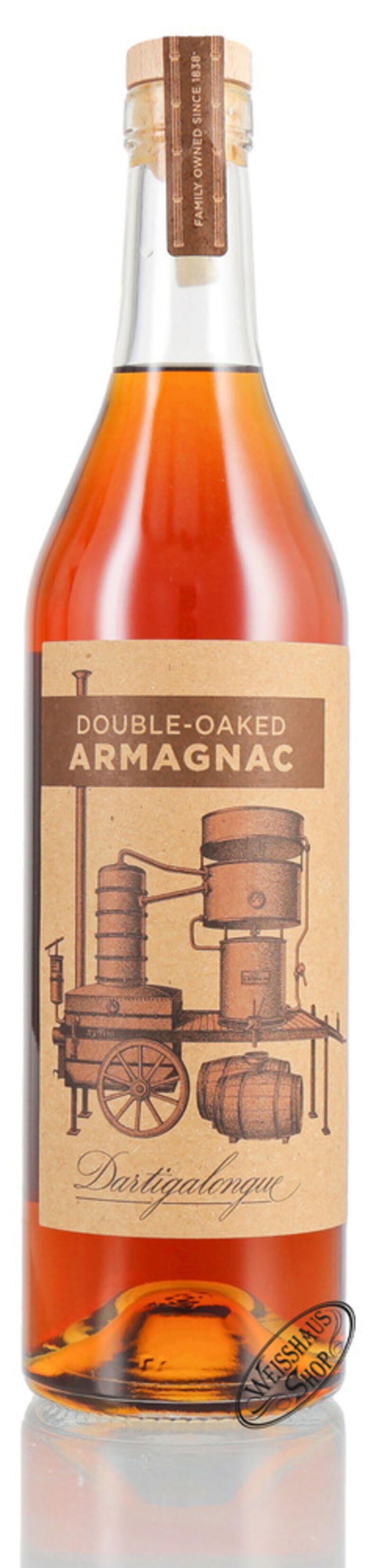 Dartigalongue Double Oaked Armagnac 43,3% vol. 0,70l Dartigalongue Double Oaked Armagnac 43,3% vol. 0,70l