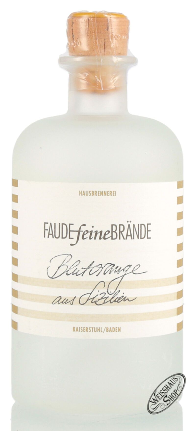 Faude feine Brände Blutorange aus Sizilien Geist 42% vol. 0,50l Faude feine Brände Blutorange aus Sizilien Geist 42% vol. 0,50l
