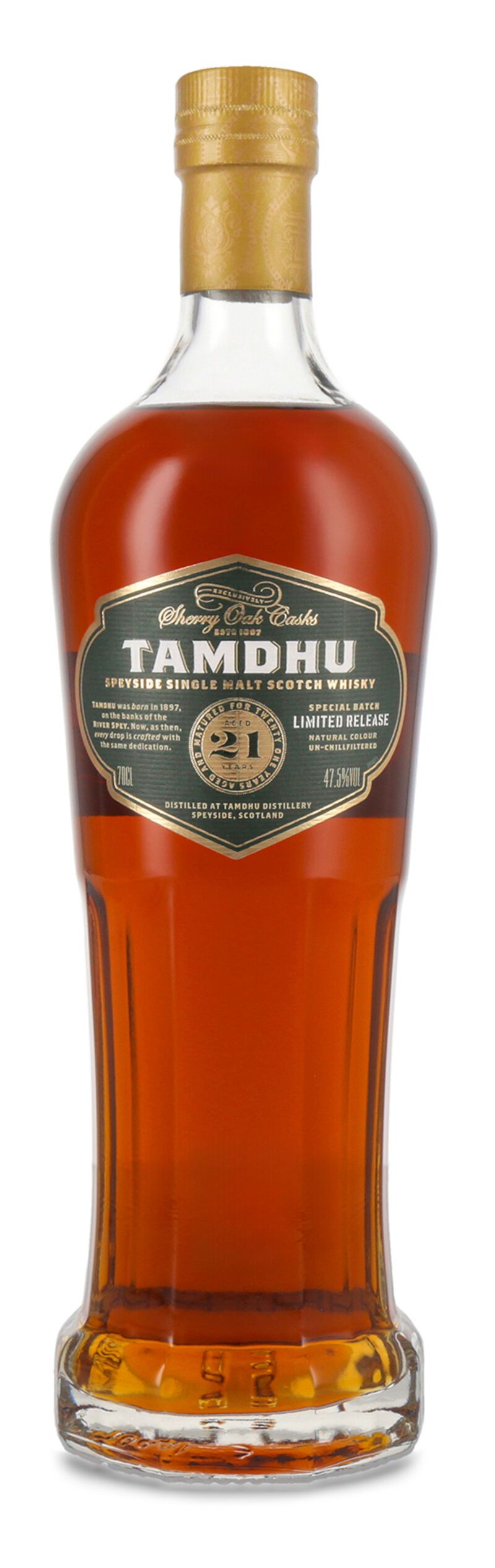 Tamdhu 21 YO Whisky 47,5% vol. 0,70l