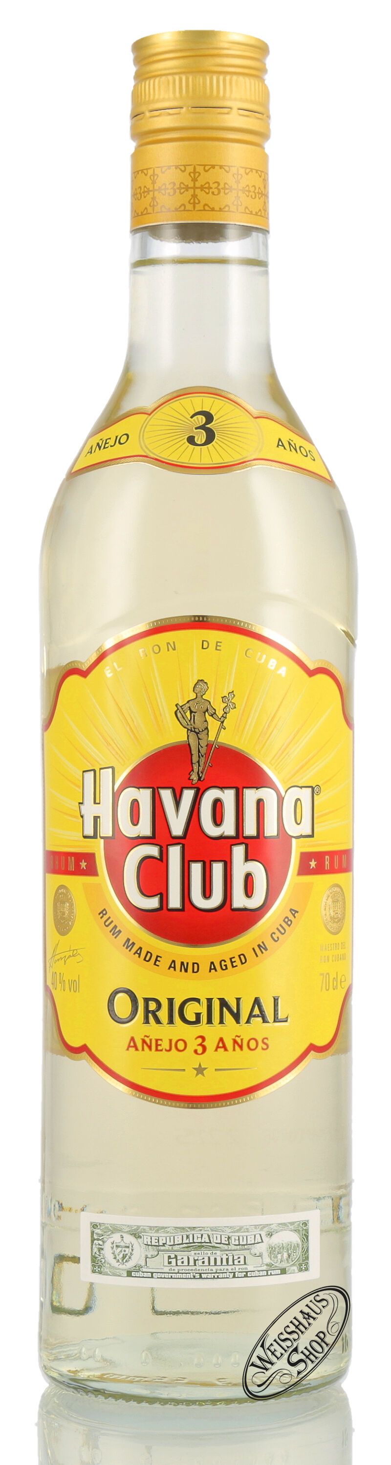 Havana Club Anejo 3 Anos Rum 37,5% vol. 0,70l Havana Club Anejo 3 Anos Rum 37,5% vol. 0,70l