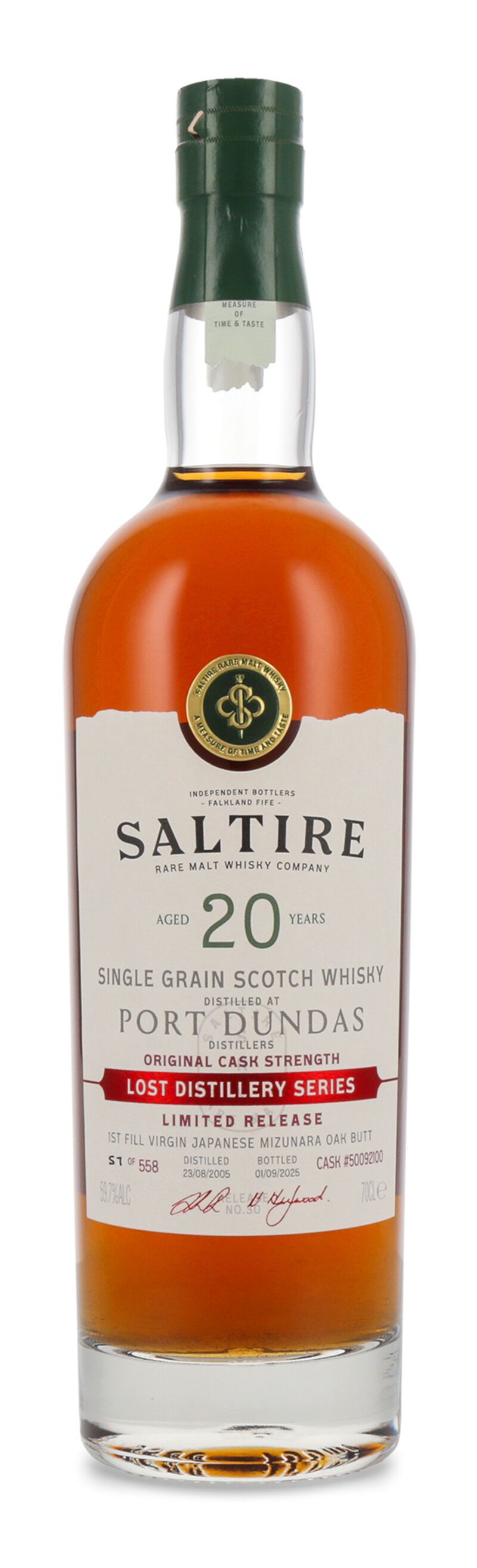 Port Dundas 20 YO Whisky 59,7% vol. 0,70l