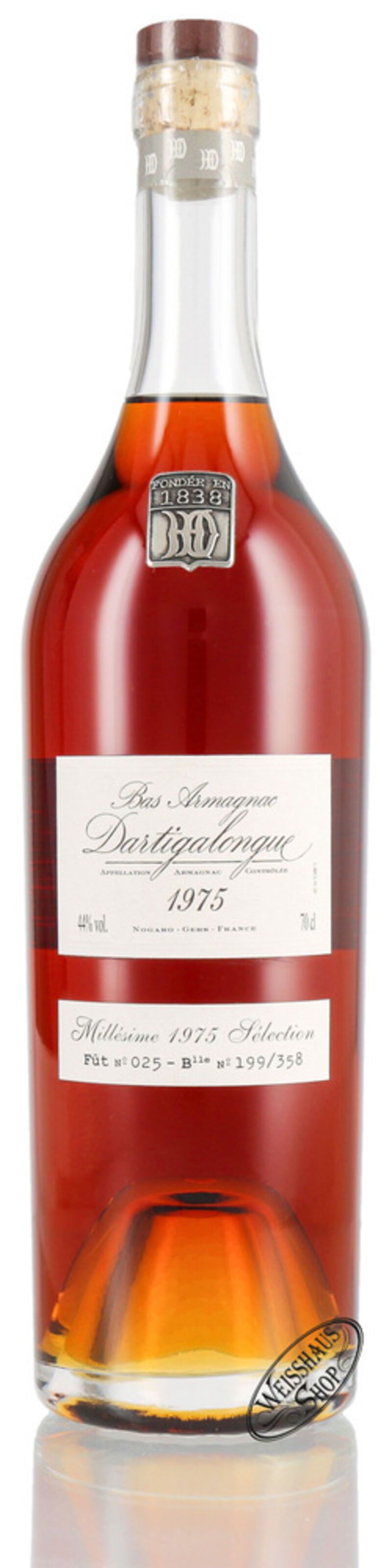 Dartigalongue Exceptional Casks Vintage 1975 Armagnac 44% vol. 0,70l Dartigalongue Exceptional Casks Vintage 1975 Armagnac 44% vol. 0,70l