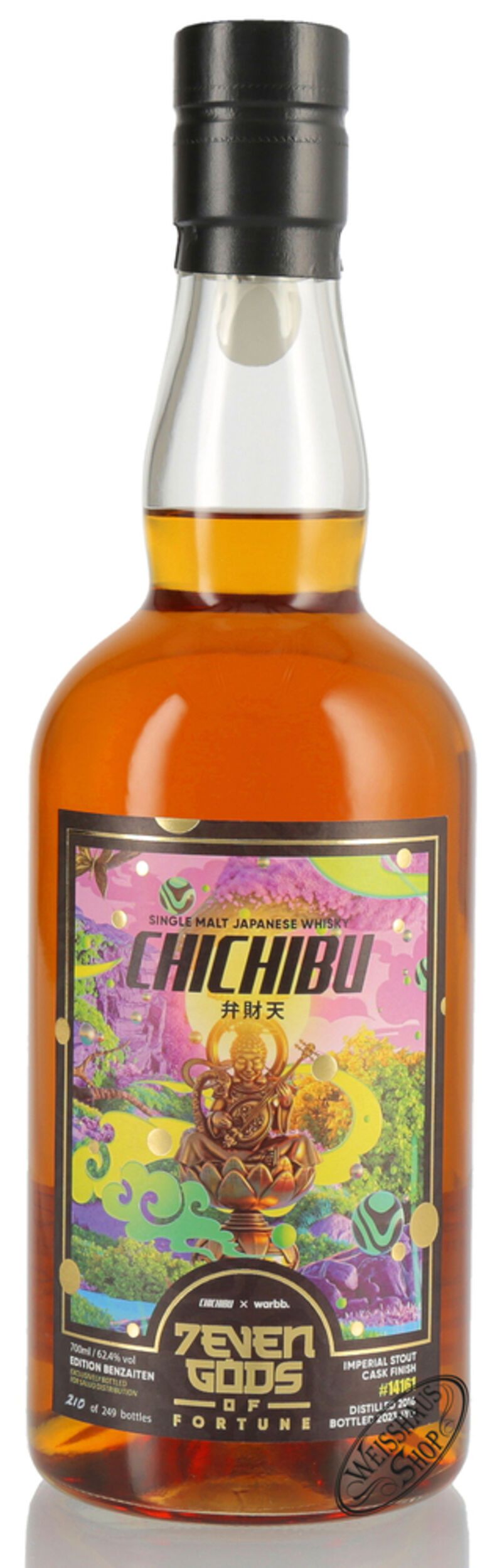 Chichibu 7even Gods of Fortune Edit. 3 Benzaiten #14161 Whisky 62,4% vol. 0,70l