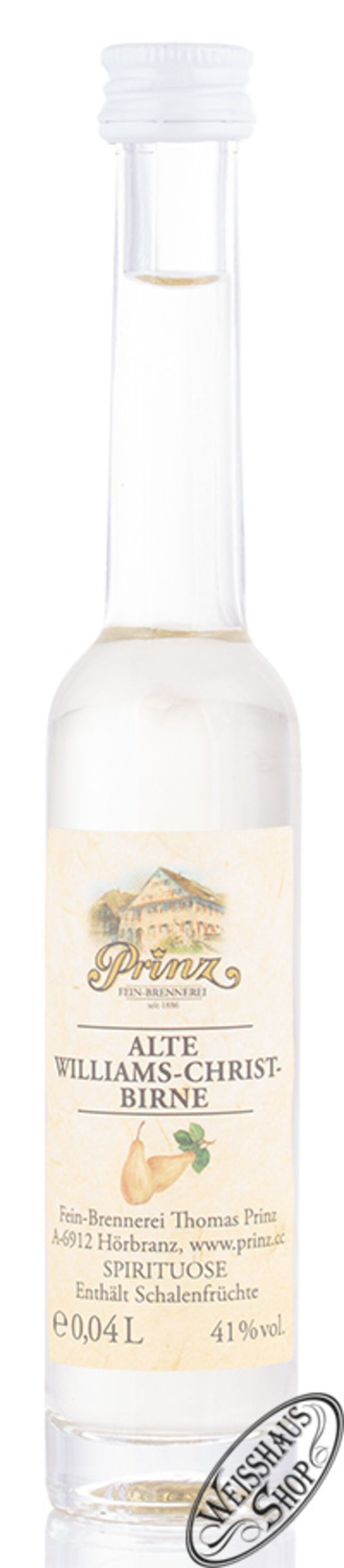 Prinz Alte Williams-Christ-Birne 41% vol. 0,04l