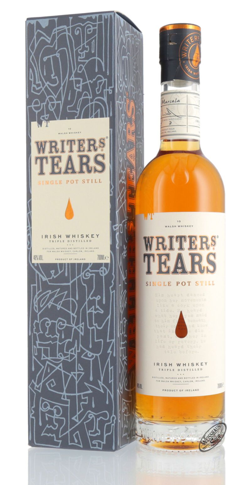 Writer's Tears Single Pot Still Irish Whiskey 46% vol. 0,70l Writer's Tears Single Pot Still Irish Whiskey 46% vol. 0,70l