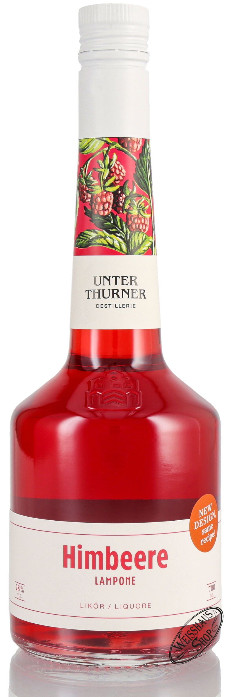 Unterthurner Waldhimbeere Likör 28% vol. 0,70l Unterthurner Waldhimbeere Likör 28% vol. 0,70l