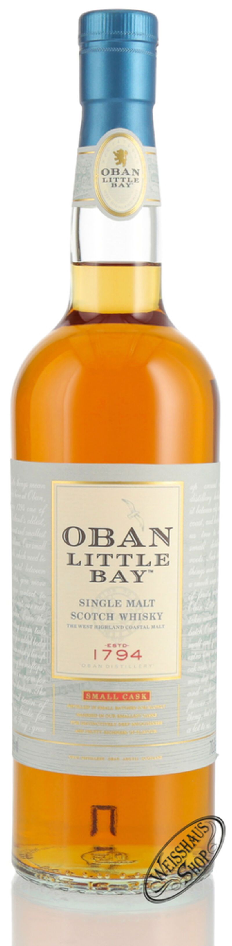 Oban Little Bay Single Malt Whisky 43% vol. 0,70l