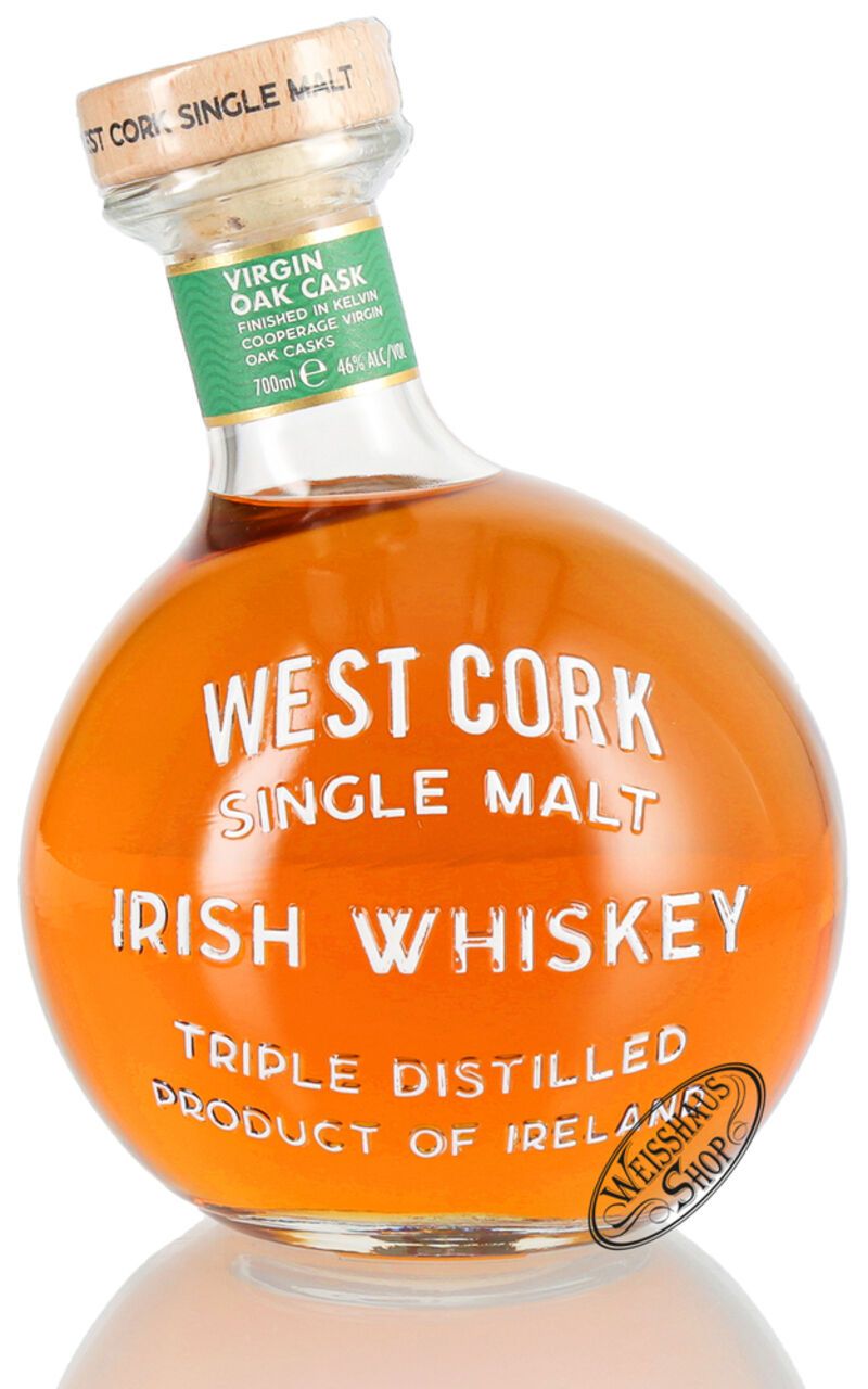 West Cork Maritime Virgin Oak Finished Whiskey 46% vol. 0,70l West Cork Maritime Virgin Oak Finished Whiskey 46% vol. 0,70l