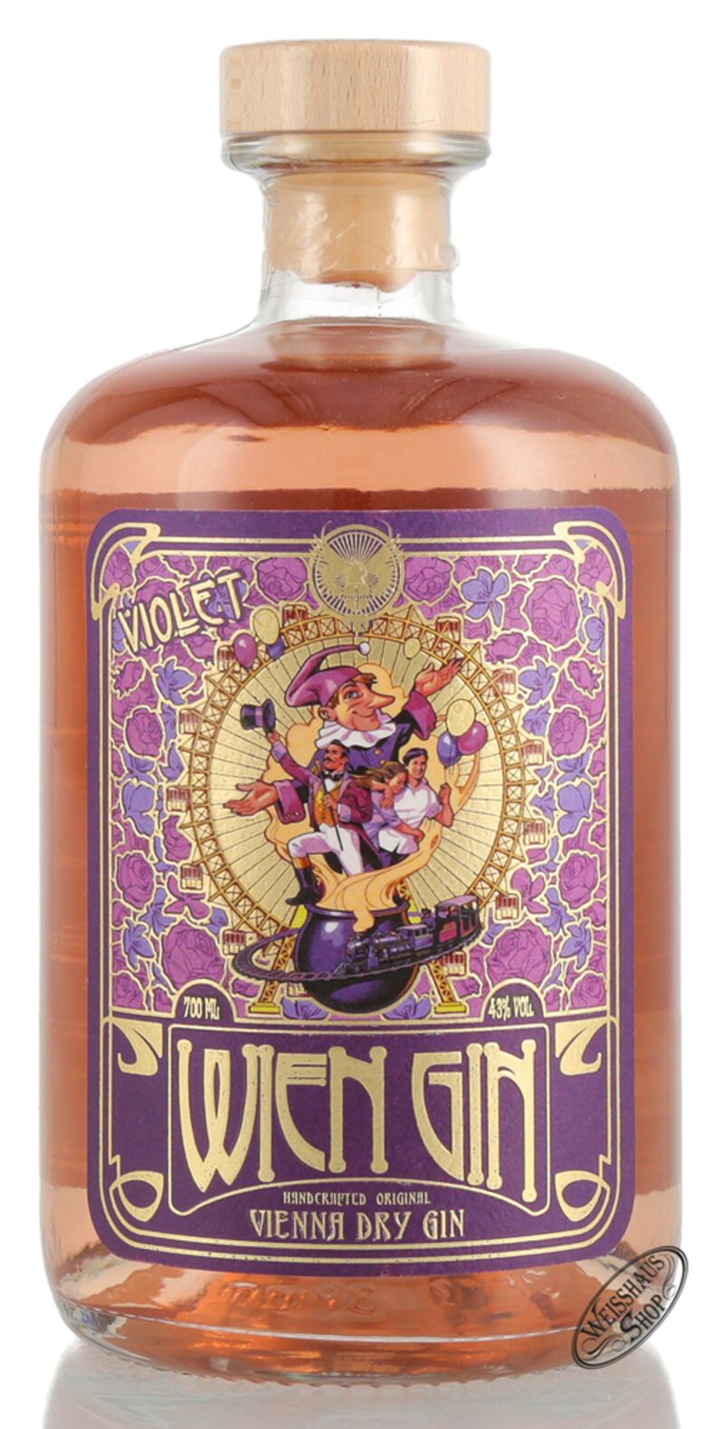 Wien Gin Violett Edition Vienna Dry Gin 43% vol. 0,70l