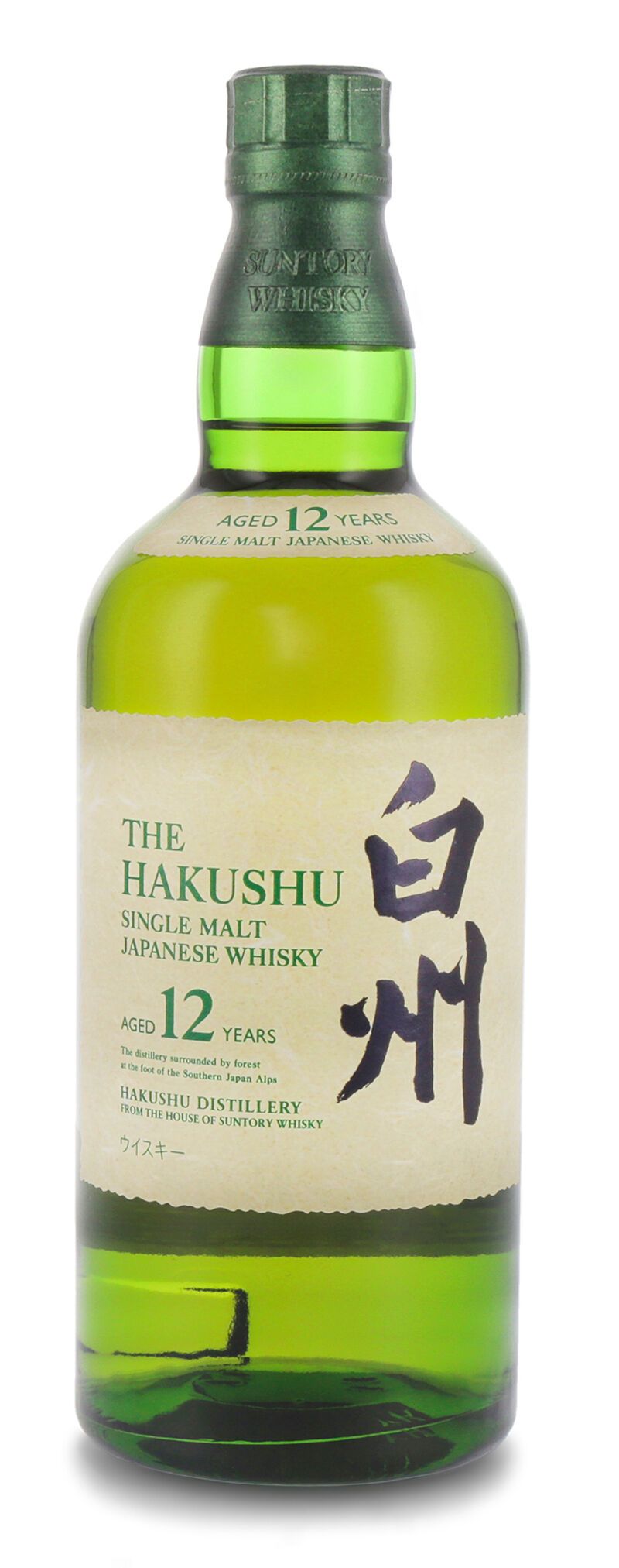Hakushu 12 YO Japanese Whisky 43% vol. 0,70l