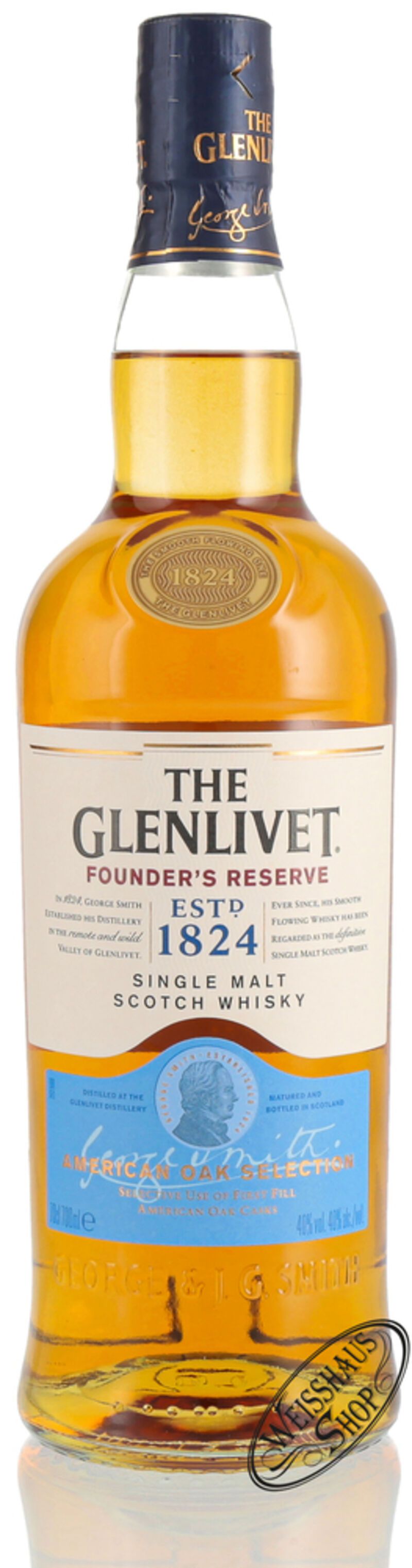 The Glenlivet Founders Reserve Whisky 40% vol. 0,70l The Glenlivet Founders Reserve Whisky 40% vol. 0,70l