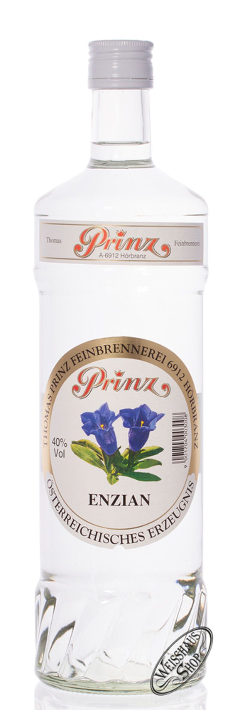 Prinz Enzian Schnaps 40% vol. 1,0l Prinz Enzian Schnaps 40% vol. 1,0l