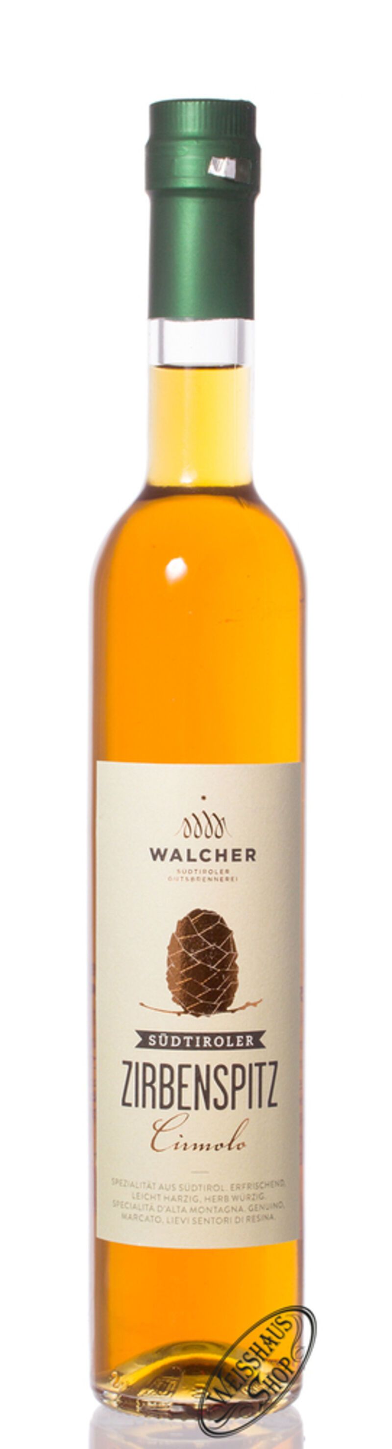 Walcher Zirbenspitz 35% vol. 0,50l Walcher Zirbenspitz 35% vol. 0,50l
