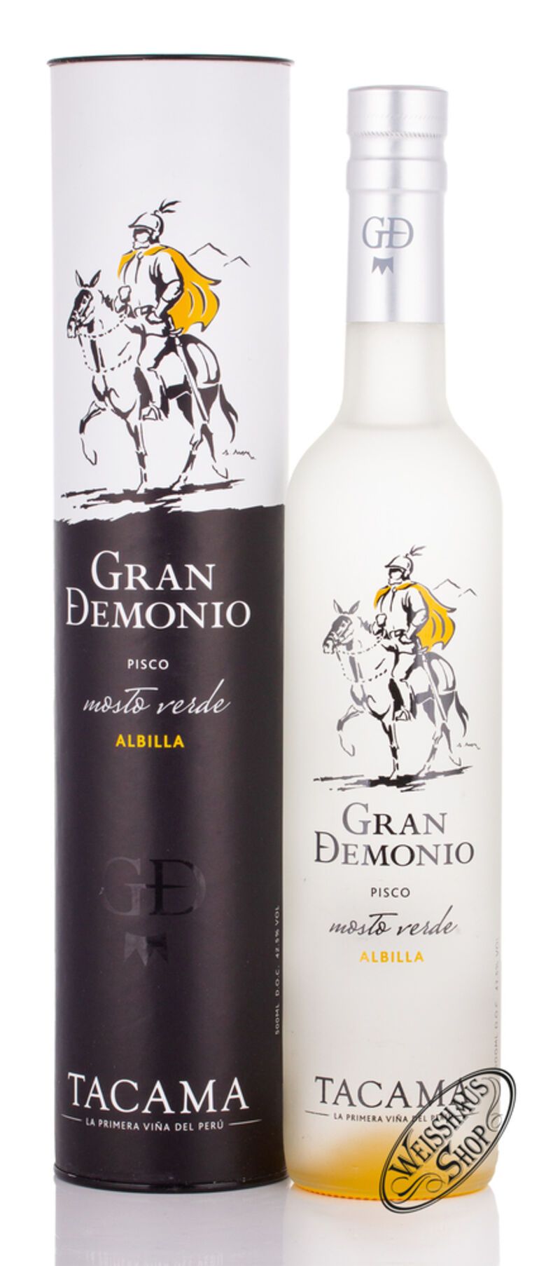 Gran Demonio Mosto Verde Pisco Albilla 42,5% vol. 0,50l Gran Demonio Mosto Verde Pisco Albilla 42,5% vol. 0,50l