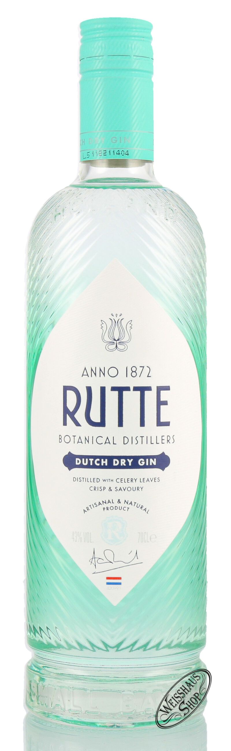 Rutte Dry Gin 43% vol. 0,70l Rutte Dry Gin 43% vol. 0,70l