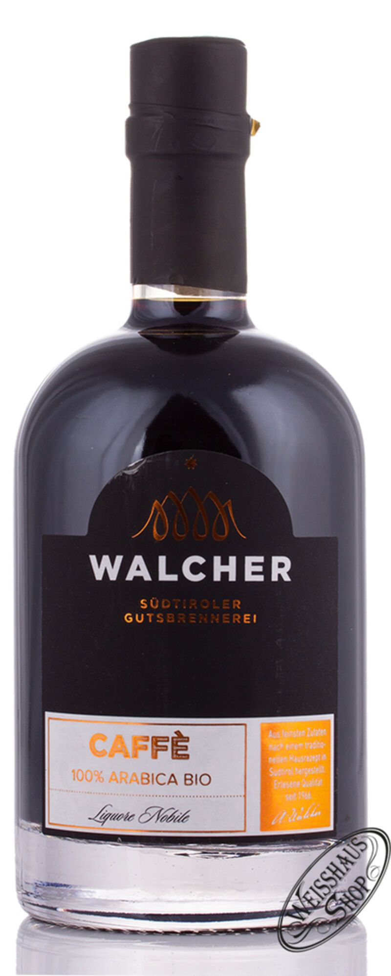 Walcher Kaffee Likör 25% vol. 0,50l Walcher Kaffee Likör 25% vol. 0,50l