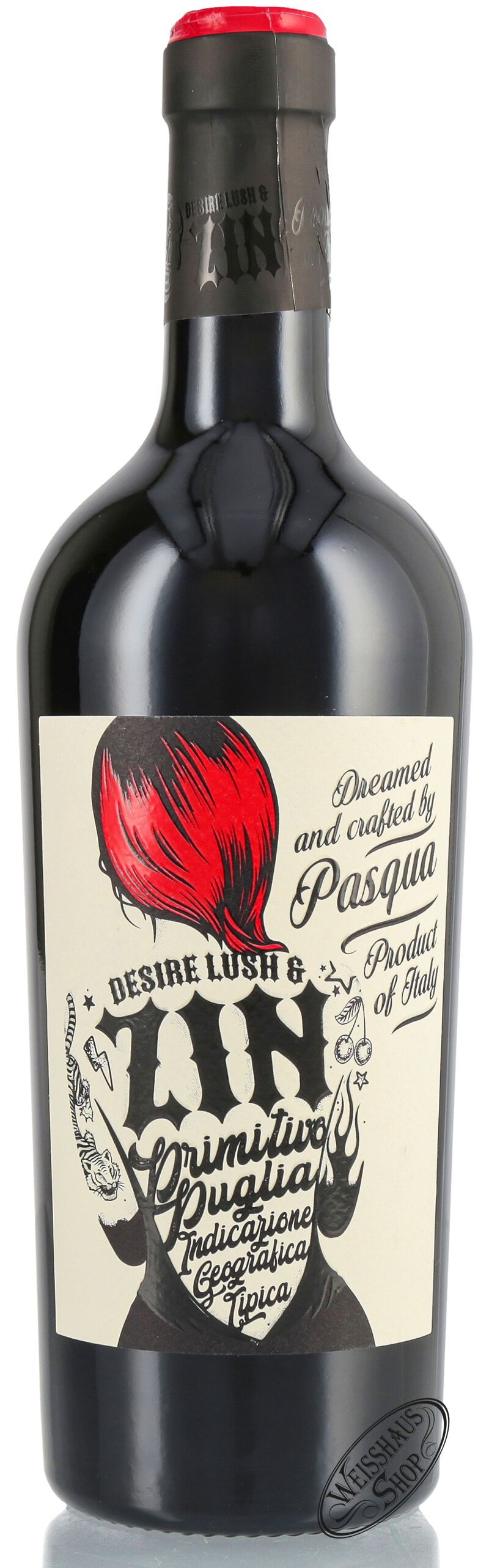 Pasqua Desire Lush & Zin Primitivo 2024 13,5% vol. 0,75l B-Ware